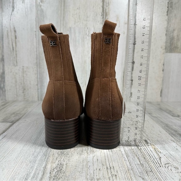 NEW Sam Edelman Women's Kaiti Low Heel Ankle Booties Distressed Suede #1211 - Picture 8 of 12